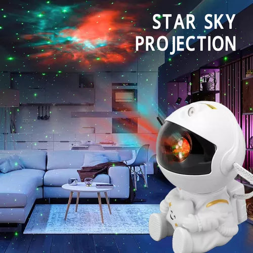 PROYECTOR  ASTRONAUTA LAMPARA DECORACION